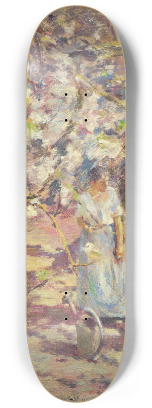 Theodore Robinson - In the Orchard 8.25 inch art skate deck