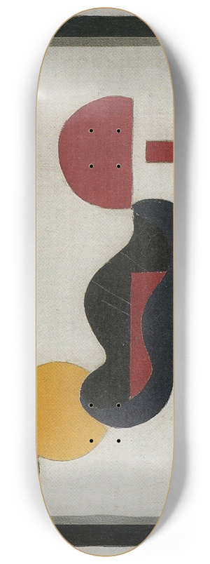 Theo van Doesburg - Still Life (Composition V) 8.25 inch art skate deck