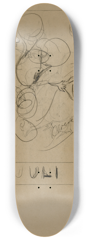 Theo van Hoytema - Akelei, juli 8.25 inch art skate deck