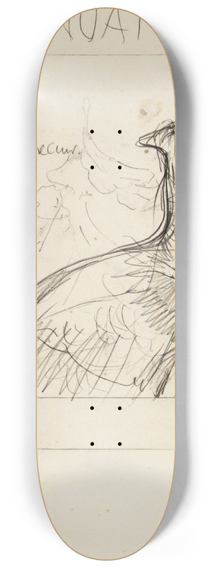 Theo van Hoytema - Pauw, januari 8.25 inch art skate deck
