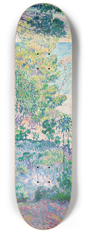 Theo van Rysselberghe - Eucalyptus  Cavalire 8.25 inch art skate deck