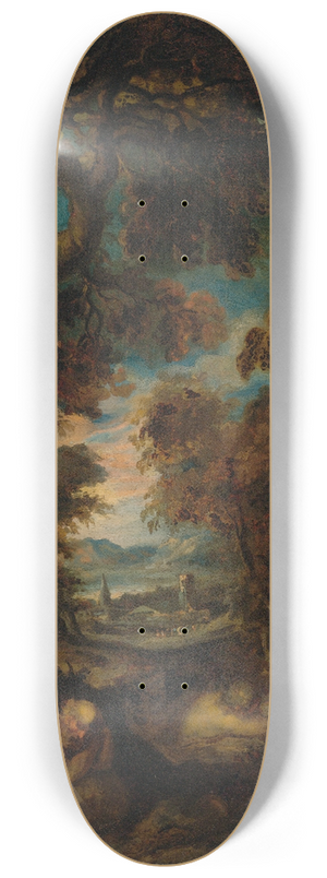 Thodore Gricault - Le Sommeil Des Paysans 8.25 inch art skate deck