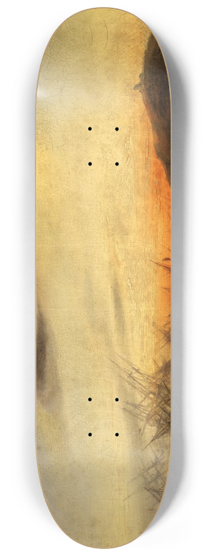 Thodore Gudin - Bataille navale 8.25 inch art skate deck