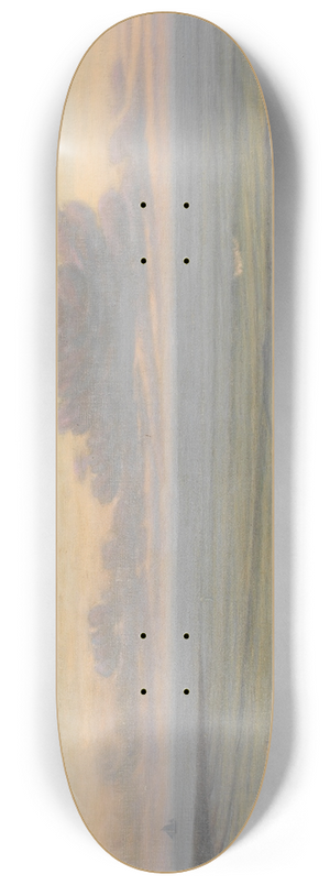 Thomas Alexander Harrison - Beach at sunset 8.25 inch art skate deck