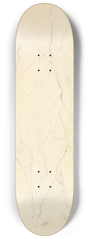 Thomas Bradshaw - Rough Sketch of Mountains 8.25 inch art skate deck