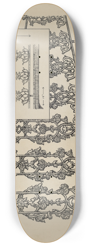 Thomas Byrne - Cast Iron Balcony 8.25 inch art skate deck