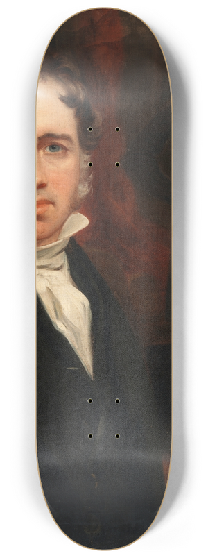 Thomas Clement Thompson - Self-Portrait 8.25 inch art skate deck