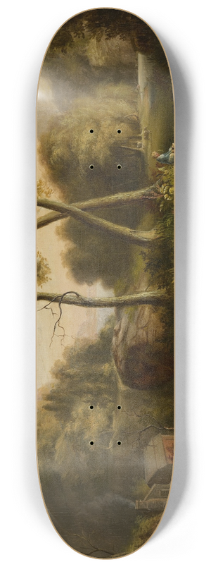Thomas Cole - Landscape 8.25 inch art skate deck
