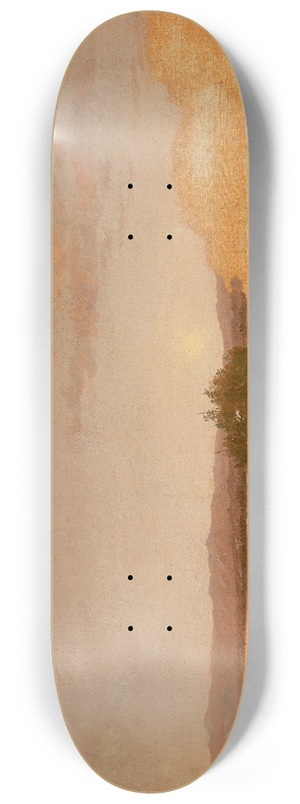 Thomas Cole - Landscape Sketch 8.25 inch art skate deck