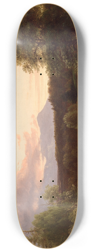 Thomas Cole - North Mountain and CatskillCreek 8.25 inch art skate deck