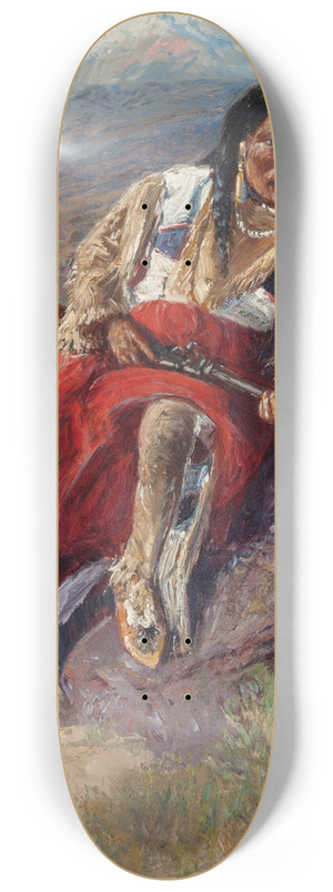 Thomas Corwin Lindsay - On the Watch 8.25 inch art skate deck