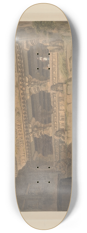 Thomas Daniell - Oriental scenery Pl.29 8.25 inch art skate deck