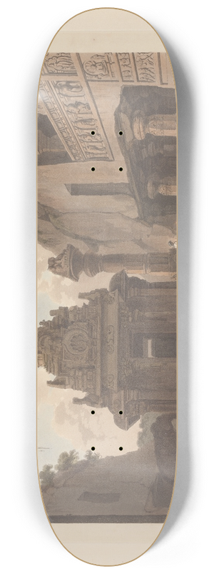 Thomas Daniell - Oriental scenery Pl.32 8.25 inch art skate deck