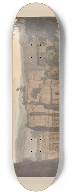 Thomas Daniell - Oriental scenery Pl.37 8.25 inch art skate deck