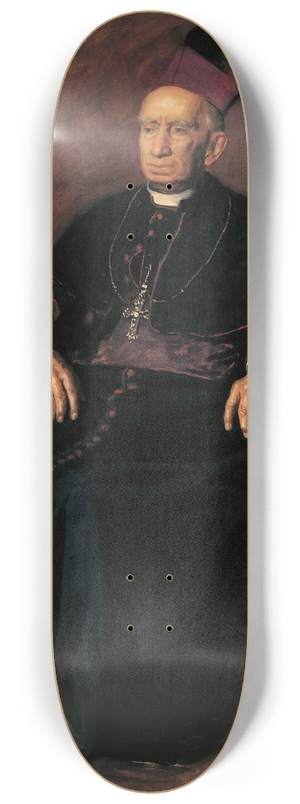 Thomas Eakins - Archbishop William Henry Elder 8.25 inch art skate deck