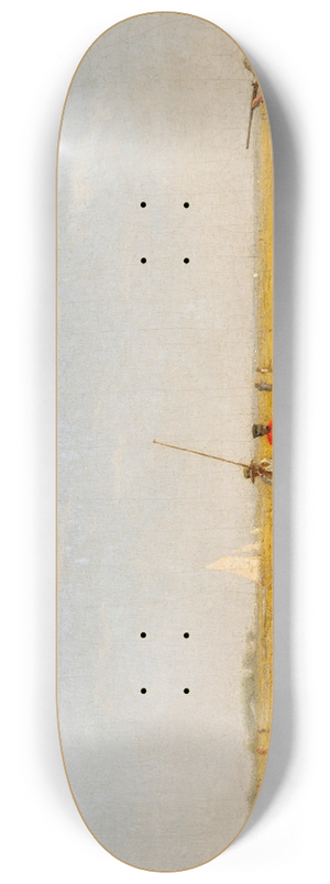 Thomas Eakins - Pushing for Rail 8.25 inch art skate deck