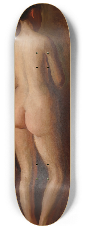 Thomas Eakins - Standing Female Nude (back view) 8.25 inch art skate deck