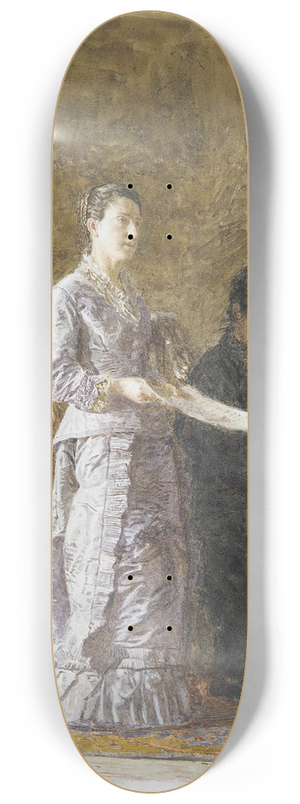 Thomas Eakins - The Pathetic Song 8.25 inch art skate deck