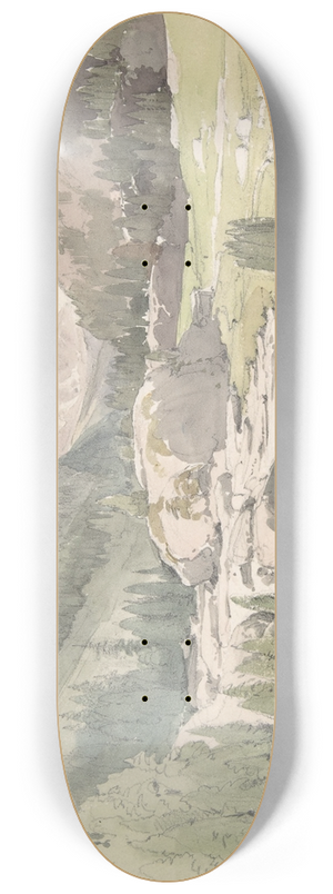 Thomas Ender - Mountain Valley 8.25 inch art skate deck