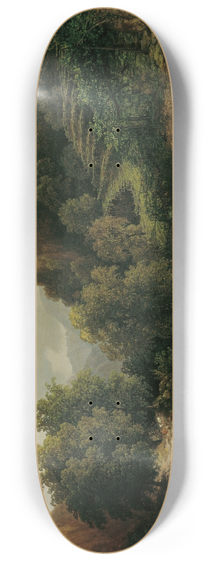 Thomas Ender - Schloss Tirol bei Meran 8.25 inch art skate deck