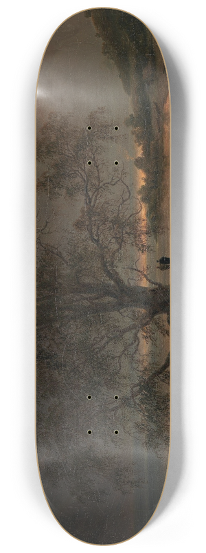Thomas Fearnley - Old Birch Tree at the Sognefjord 8.25 inch art skate deck