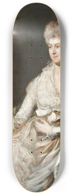 Thomas Gainsborough - Madame Lebrun 8.25 inch art skate deck