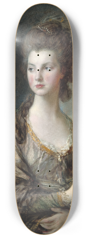 Thomas Gainsborough - The Hon. Mrs. Thomas Graham 8.25 inch art skate deck