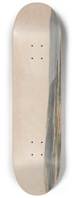 Thomas Girtin - Estuary on the River Taw, Devon 8.25 inch art skate deck