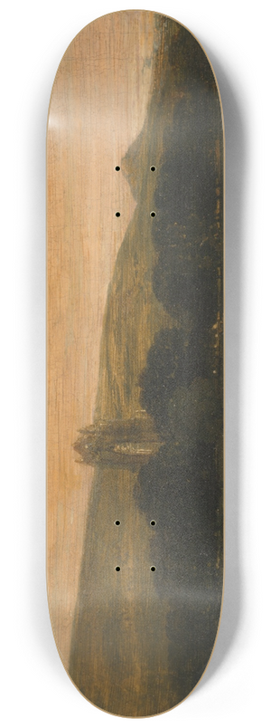 Thomas Girtin - Guisborough Priory 8.25 inch art skate deck