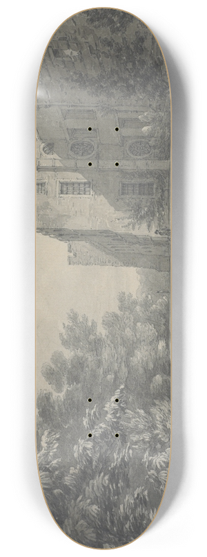 Thomas Hearne - Greystoke Castle 8.25 inch art skate deck