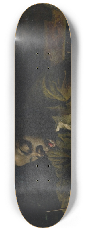 Thomas Hovenden - An Earnest Effort 8.25 inch art skate deck