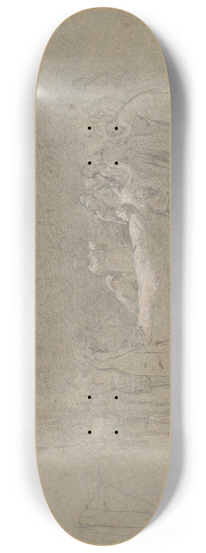 Thomas Hovenden - Egmont and Hoorn 8.25 inch art skate deck