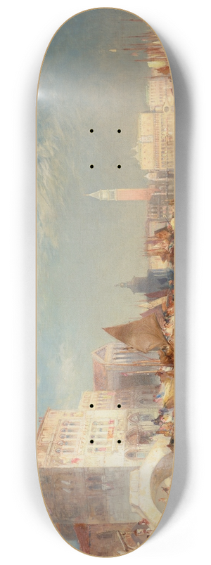 Thomas Moran - Glorious Venice 8.25 inch art skate deck