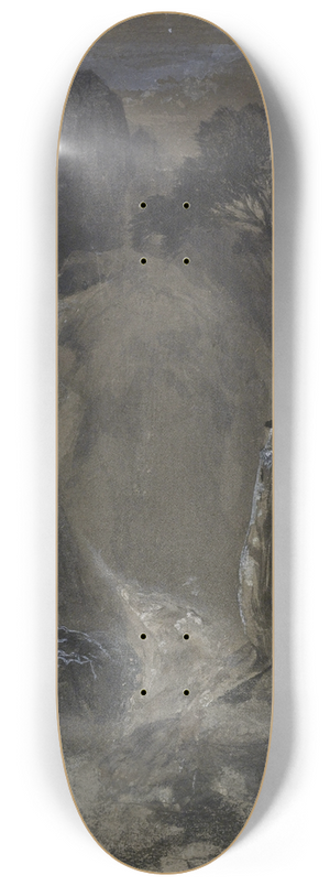 Thomas Moran - Half-Moon Yosemite 8.25 inch art skate deck