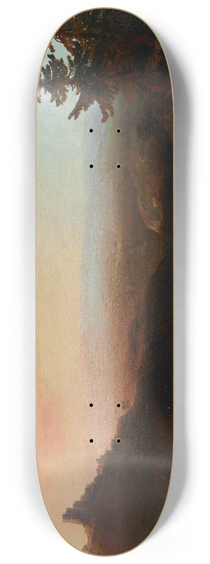 Thomas Moran - Mountain Scene 8.25 inch art skate deck