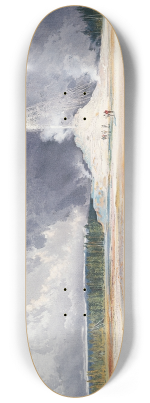 Thomas Moran - Old Castle Geyser 8.25 inch art skate deck