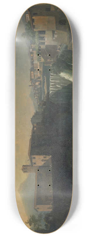 Thomas Patch - A View of Tivoli 8.25 inch art skate deck