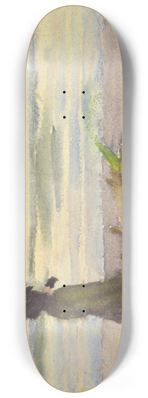 Thomas Pollock Anshutz - Woman onBeach 8.25 inch art skate deck