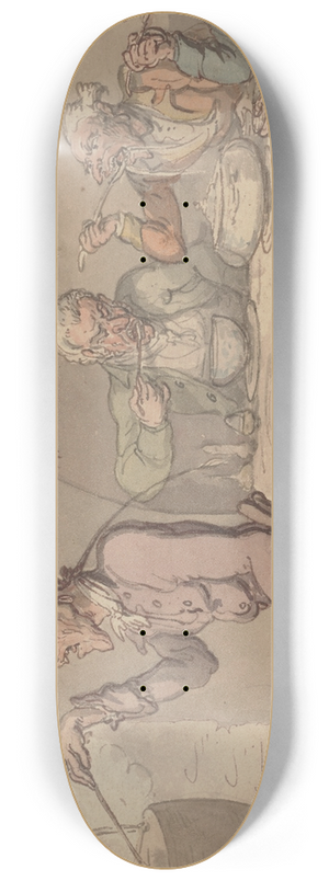Thomas Rowlandson - Bath 8.25 inch art skate deck