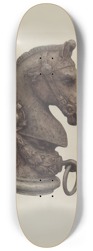 American 20th Century - Hitching Post 8.25 inch art skate deck