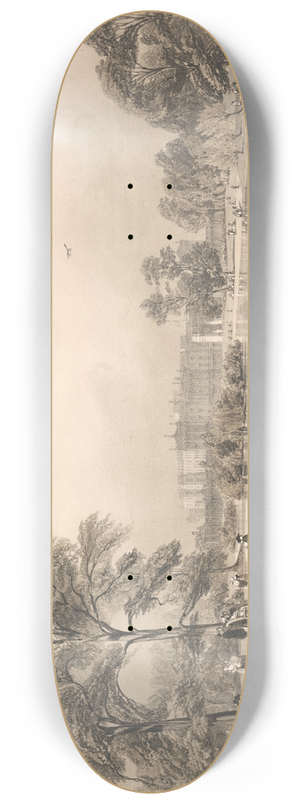 Thomas Shotter Boys - Buckingham Palace from St. Jamess Park 8.25 inch art skate deck