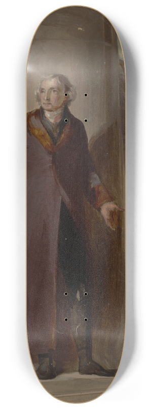 Thomas Sully - Thomas Jefferson 8.25 inch art skate deck