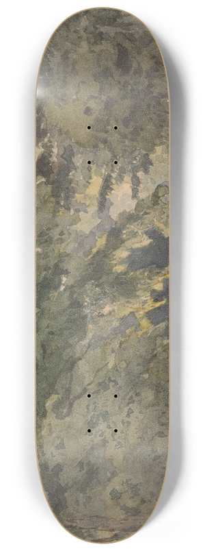 Thomas Sully - Tree-lined Lane 8.25 inch art skate deck