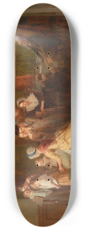 Thomas Webster - Going to school 8.25 inch art skate deck