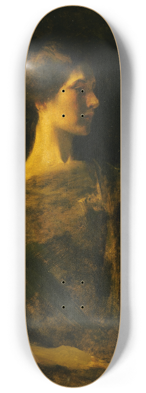 Thomas Wilmer Dewing - Alma 8.25 inch art skate deck