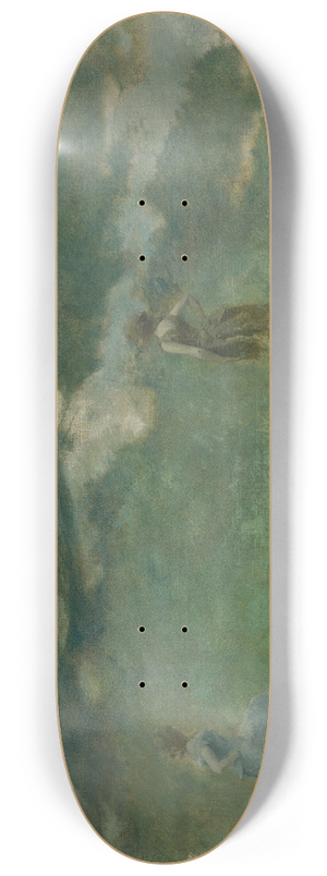 Thomas Wilmer Dewing - The Hermit Thrush 8.25 inch art skate deck
