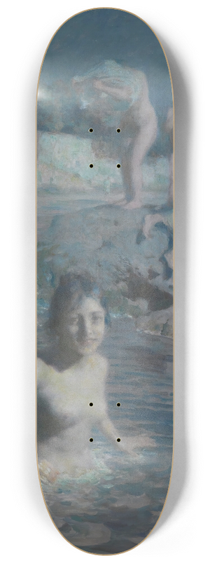 tienne Dinet - Les baigneuses 8.25 inch art skate deck