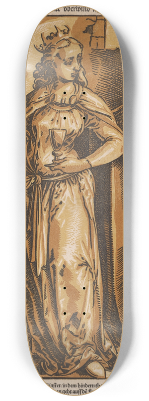Tobias Stimmer - Ecclesia 8.25 inch art skate deck
