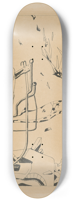 Tor Hoff - Eksperimentet 8.25 inch art skate deck
