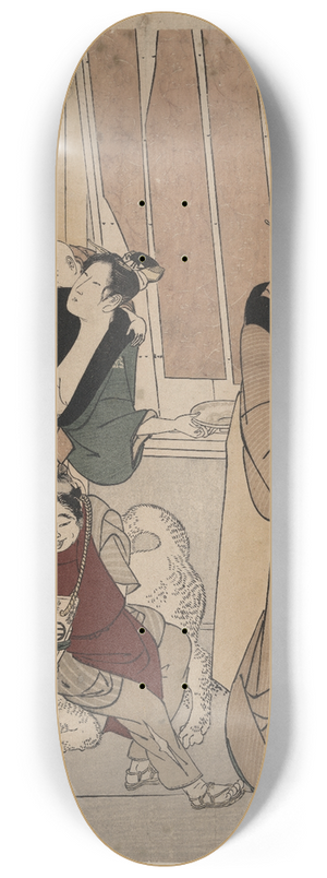 Toyokuni Utagawa - Satsuki 8.25 inch art skate deck